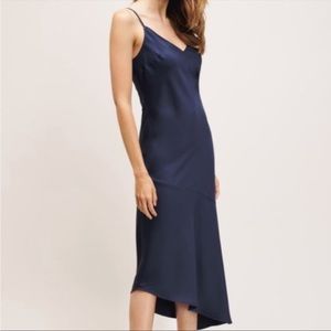 Asymmetrical Slip Dress
